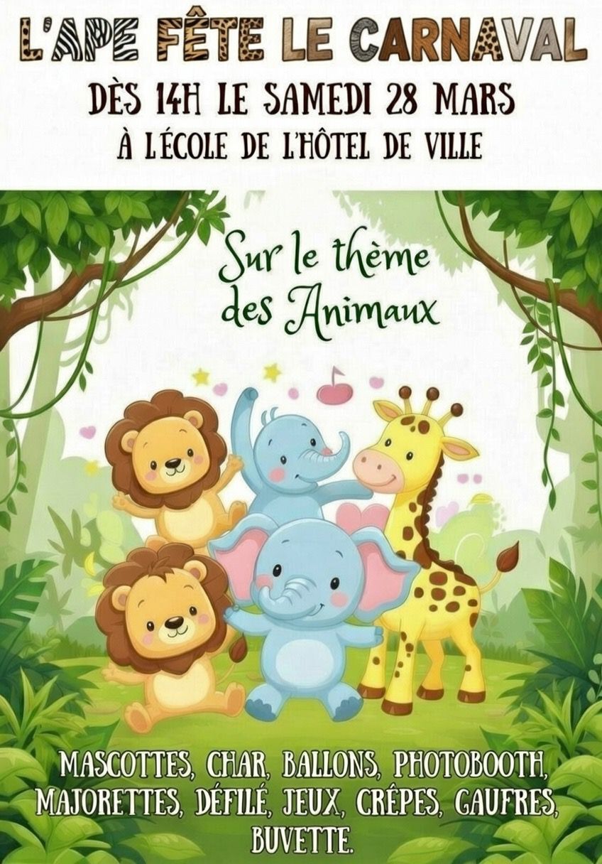 Affiche carnaval 2026